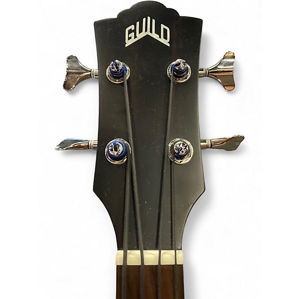 Used Guild B-240E Natural Acoustic Bass Guitar