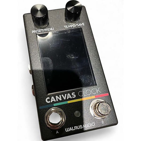 Used Walrus Audio CANVAS CLOCK Tuner Pedal