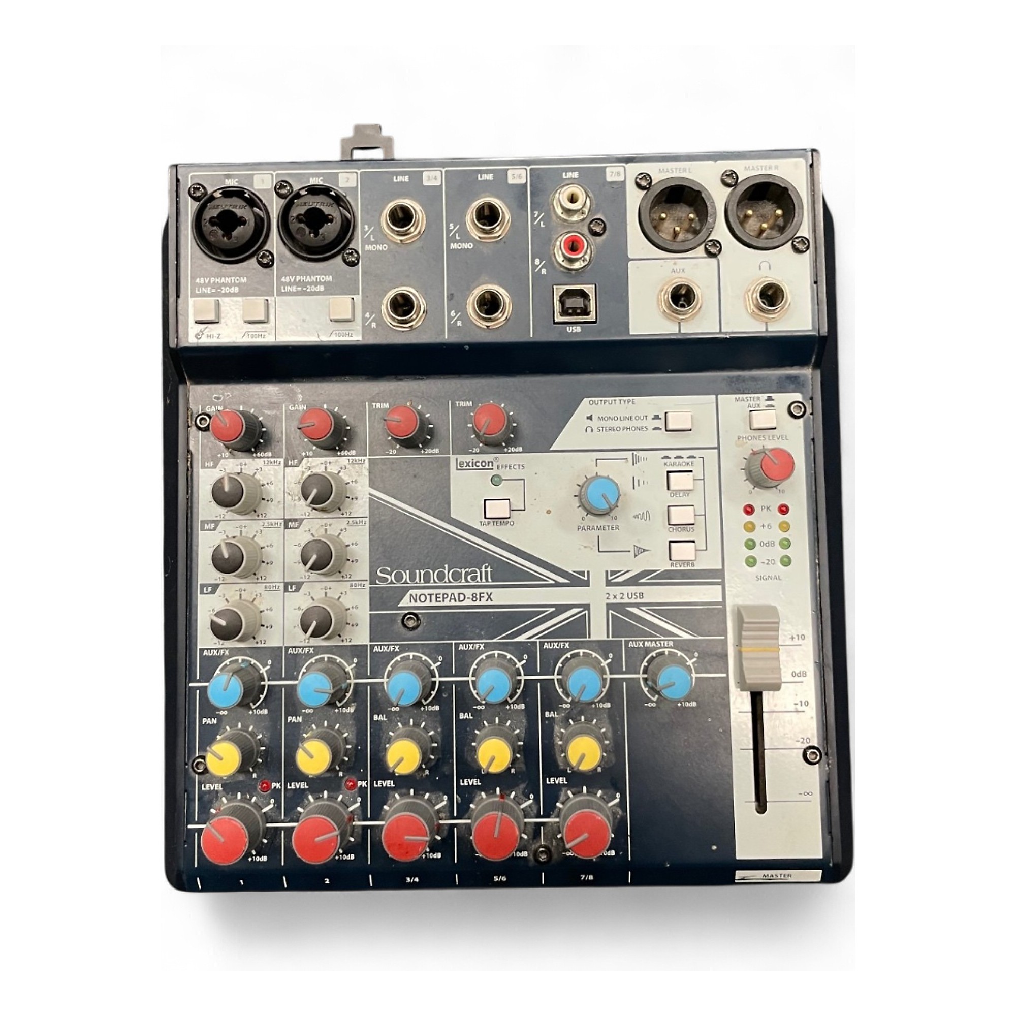 Used Soundcraft Notepad 8FX Unpowered Mixer | Guitar Center