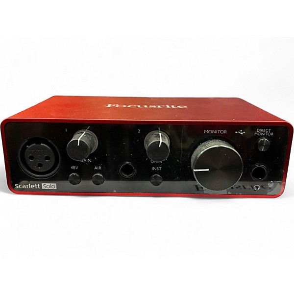 Used Focusrite Scarlett Solo Gen 2 Audio Interface