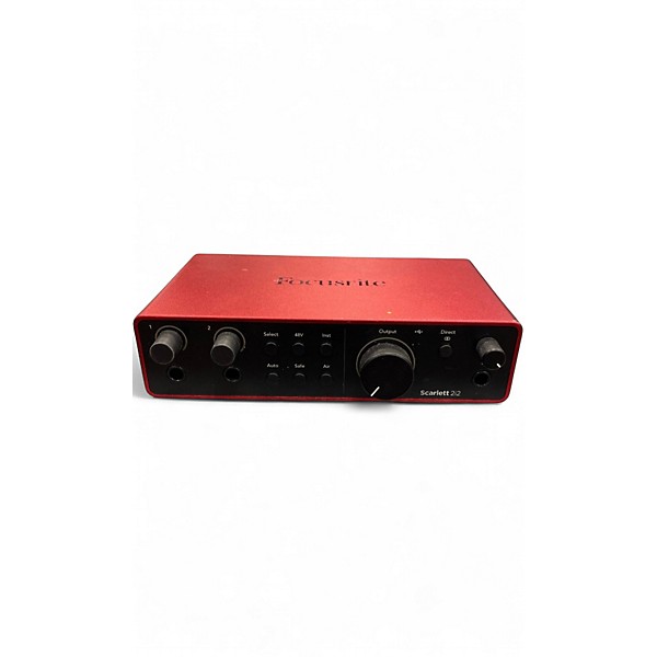 Used Focusrite SCARLET 2I2 4TH GEN Audio Interface