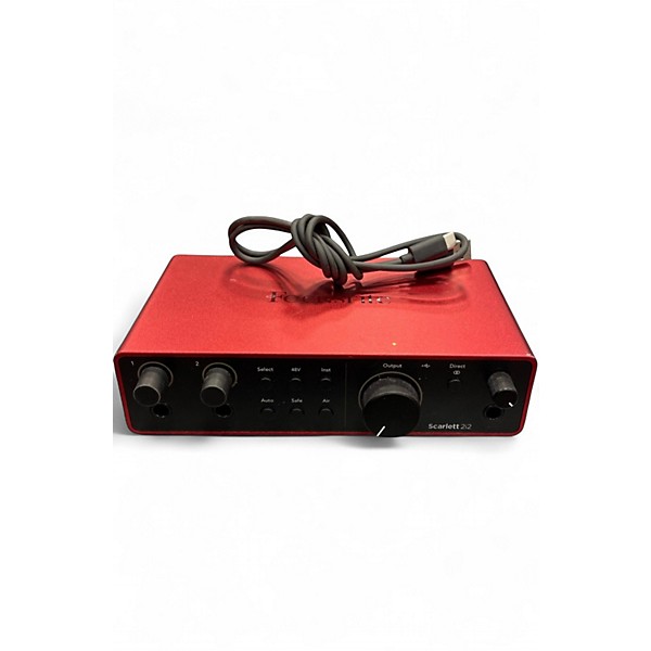 Used Focusrite SCARLET 2I2 4TH GEN Audio Interface