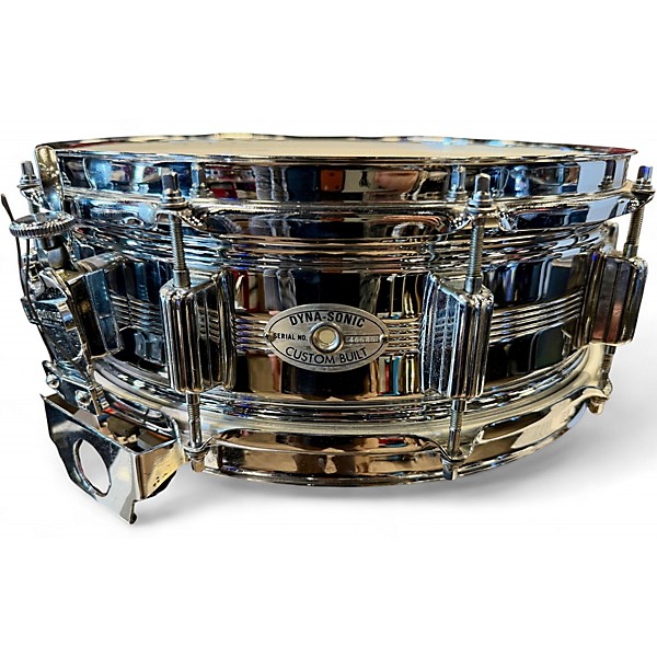 Used Rogers 5X14 Dyna-Sonic Custom Built Chrome Drum