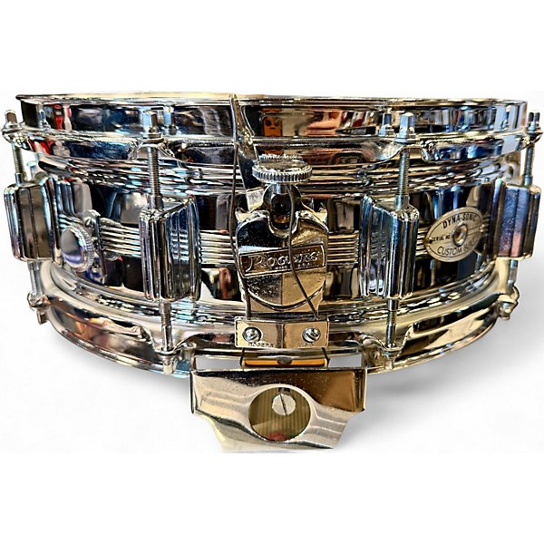 Used Rogers 5X14 Dyna-Sonic Custom Built Chrome Drum