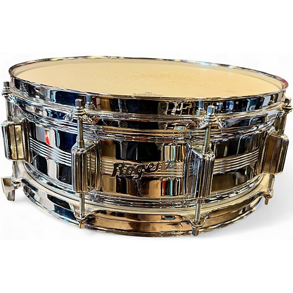 Used Rogers 5X14 Dyna-Sonic Custom Built Chrome Drum