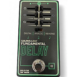 Used Walrus Audio FUNDAMENTAL DELAY Effect Pedal