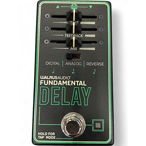 Used Walrus Audio FUNDAMENTAL DELAY Effect Pedal