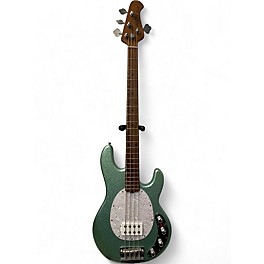 Used Sterling by Music Man Stingray Ray34 Sparkle Seafoam Sparkle  Electric Bass Guitar