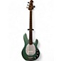 Used Sterling by Music Man Stingray Ray34 Sparkle Seafoam Sparkle  Electric Bass Guitar thumbnail