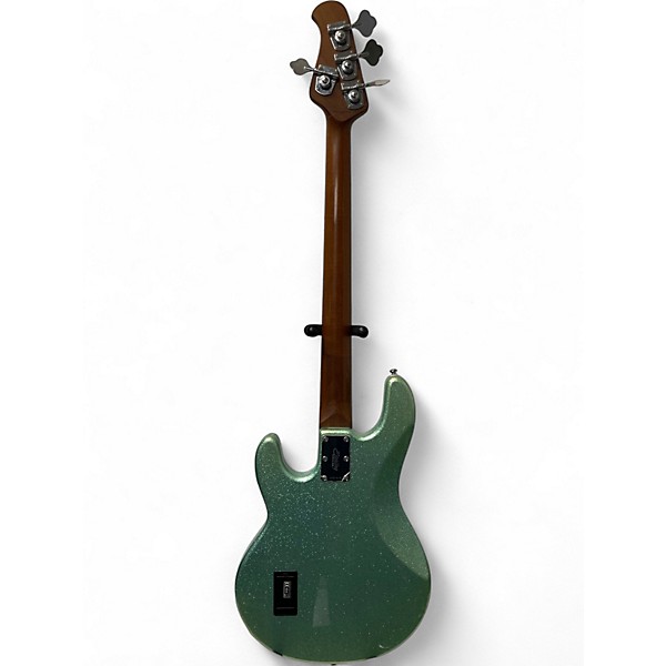 Used Sterling by Music Man Stingray Ray34 Sparkle Seafoam Sparkle  Electric Bass Guitar