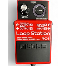 Used BOSS RC1 Loop Station Pedal
