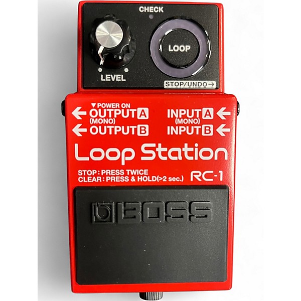 Used BOSS RC1 Loop Station Pedal