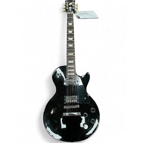 Used Gibson Les Paul Studio Black Solid Body Electric Guitar
