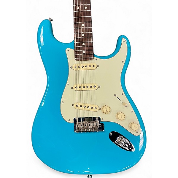 Used Fender American Professional II Stratocaster Miami Blue Solid Body Electric Guitar