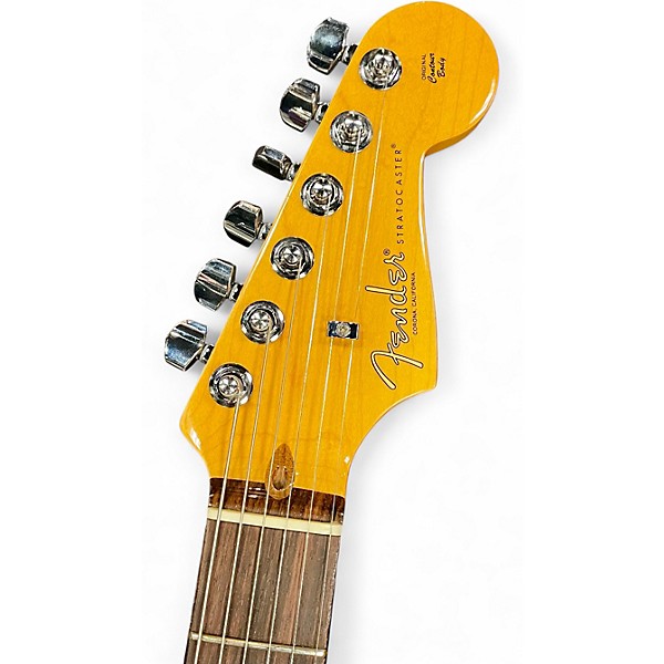 Used Fender American Professional II Stratocaster Miami Blue Solid Body Electric Guitar