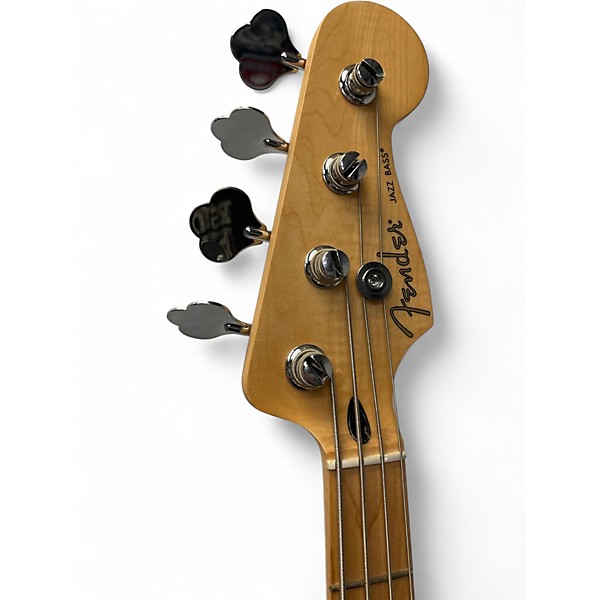 Used Fender Player Jazz Bass Blue Sunburst Electric Bass Guitar