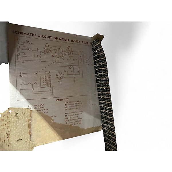 Used Harmony h303a Tube Guitar Combo Amp