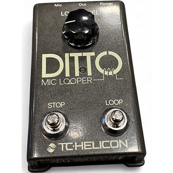 Used TC Helicon DITTO MIC LOOPER Pedal