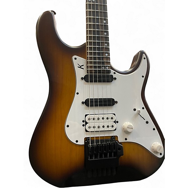 Used 2023 Kiesel Delos Caramel Burst Solid Body Electric Guitar