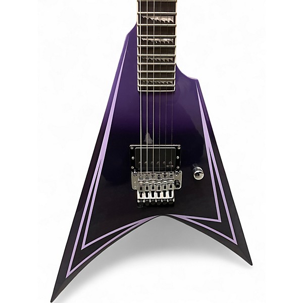 Used ESP ALEXI LAIHO HEXED PURPLE Solid Body Electric Guitar