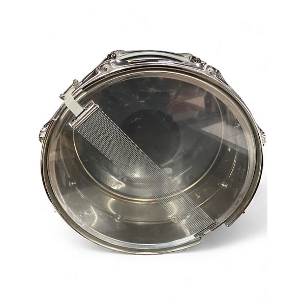 Used Premier 6.5X14 chrome steel snare CHROME Drum