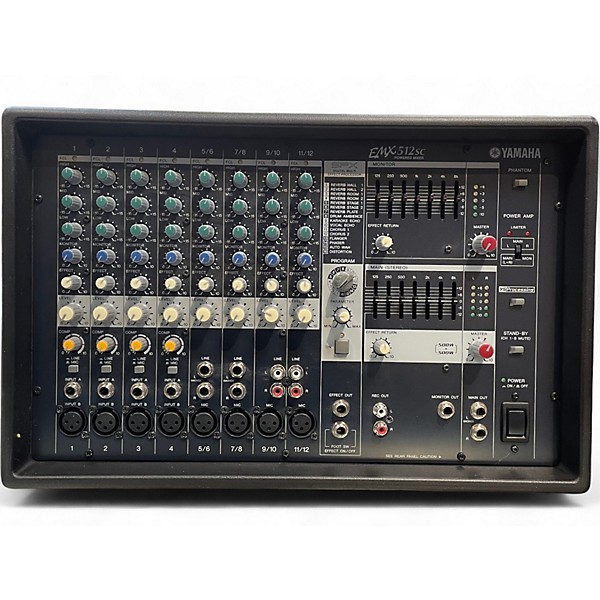 Used Yamaha EMX512SC Powered Mixer
