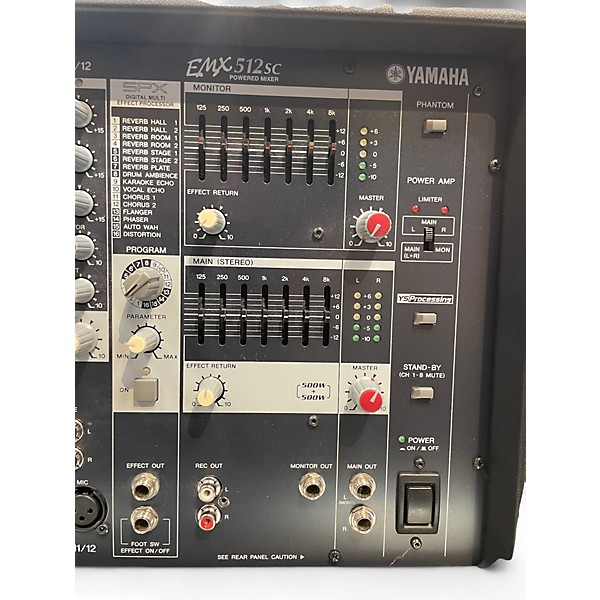 Used Yamaha EMX512SC Powered Mixer