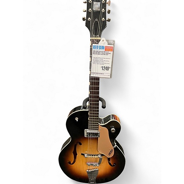 Used Gretsch Guitars 6124 Hollow Body 2 Color Sunburst Hollow Body Electric Guitar