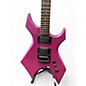 Used B.C. Rich PLATINUM SERIES WARLOCK LAVENDER Solid Body Electric Guitar