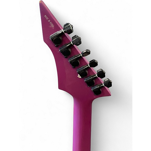 Used B.C. Rich PLATINUM SERIES WARLOCK LAVENDER Solid Body Electric Guitar