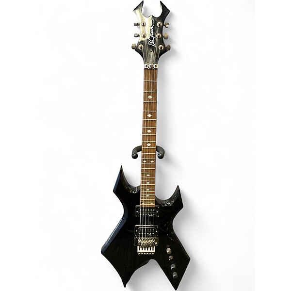 Used B.C. Rich NJ Series Warlock Black Solid Body Electric Guitar