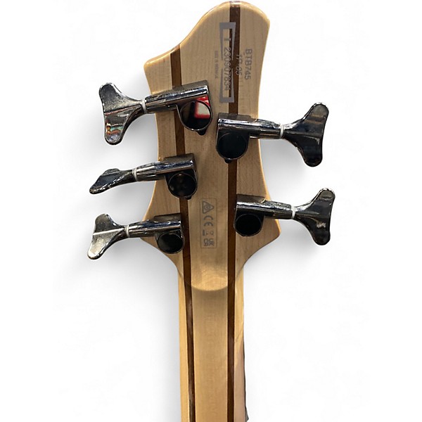 Used Ibanez BTB745 Natural Electric Bass Guitar