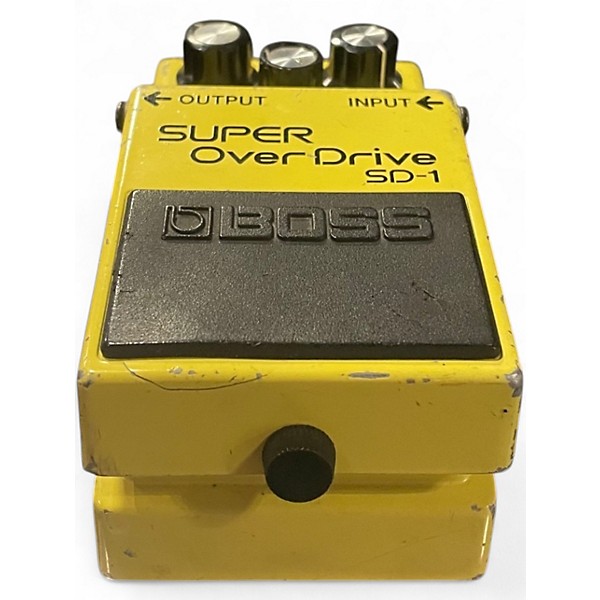 Used 1990s BOSS SD1 Super Overdrive Effect Pedal