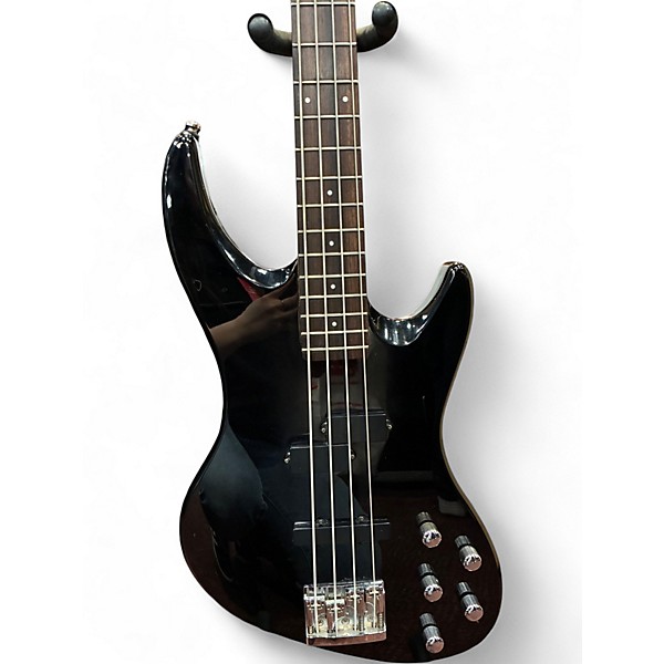Used De Armond Pilot Black Electric Bass Guitar