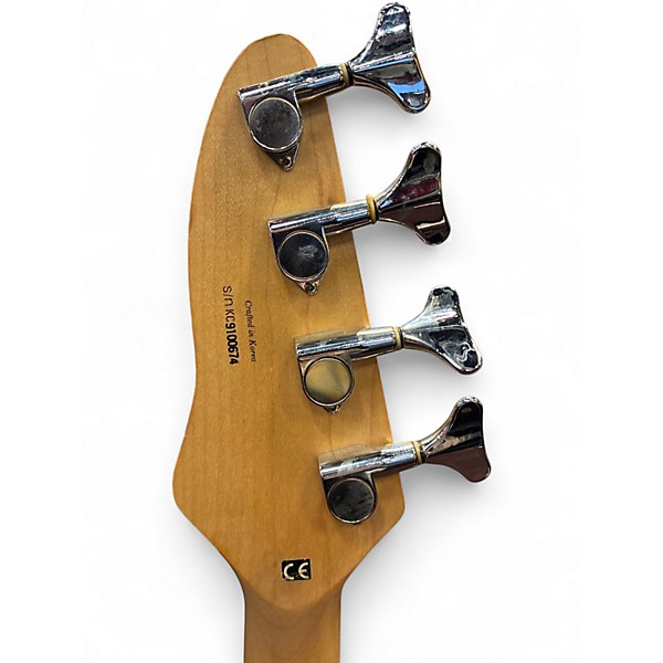 Used De Armond Pilot Black Electric Bass Guitar