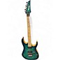 Used Ibanez RG652FX Nebula Green Burst Solid Body Electric Guitar thumbnail