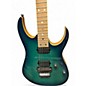 Used Ibanez RG652FX Nebula Green Burst Solid Body Electric Guitar