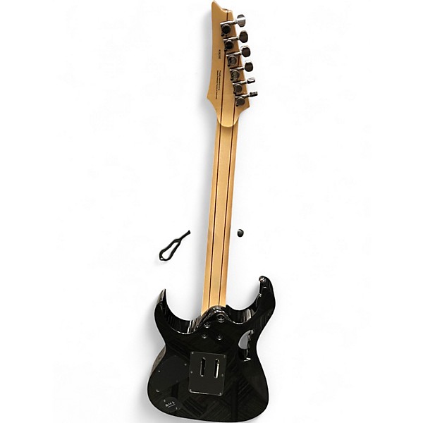 Used Ibanez JEM77P Steve Vai Signature JEM Premium Series BLUE FLORAL Solid Body Electric Guitar