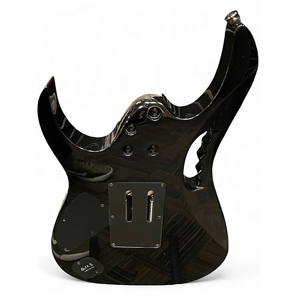 Used Ibanez JEM77P Steve Vai Signature JEM Premium Series BLUE FLORAL Solid Body Electric Guitar