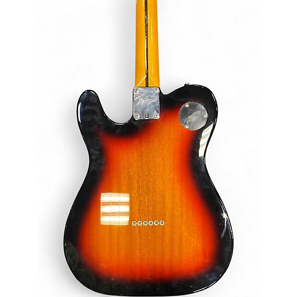 Used Fender Modern Player Telecaster Brown Sunburst Solid Body Electric Guitar