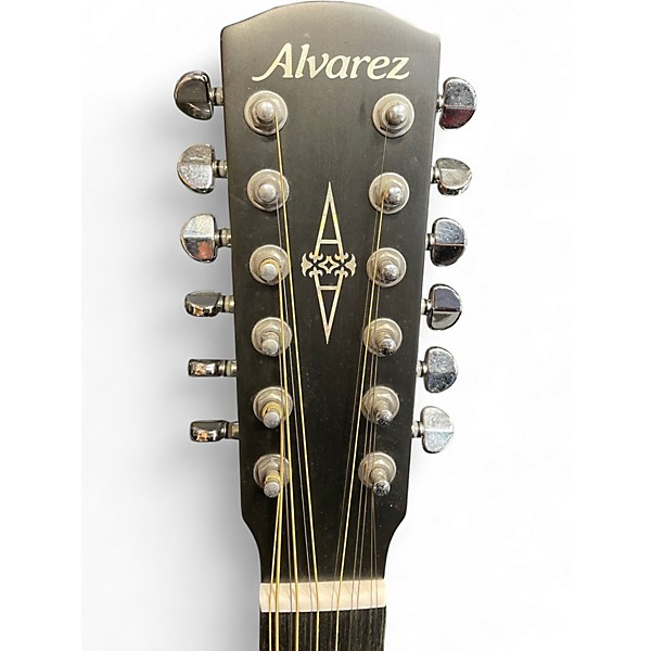 Used Alvarez AG610CE 2 Color Sunburst 12 String Acoustic Electric Guitar