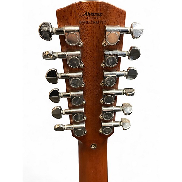 Used Alvarez AG610CE 2 Color Sunburst 12 String Acoustic Electric Guitar