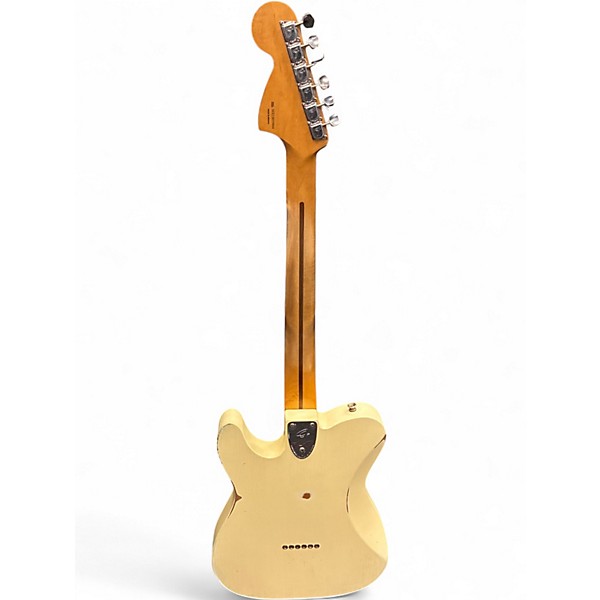 Used Fender Vintera Road Worn Telecaster Deluxe Vintage White Solid Body Electric Guitar
