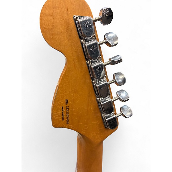 Used Fender Vintera Road Worn Telecaster Deluxe Vintage White Solid Body Electric Guitar