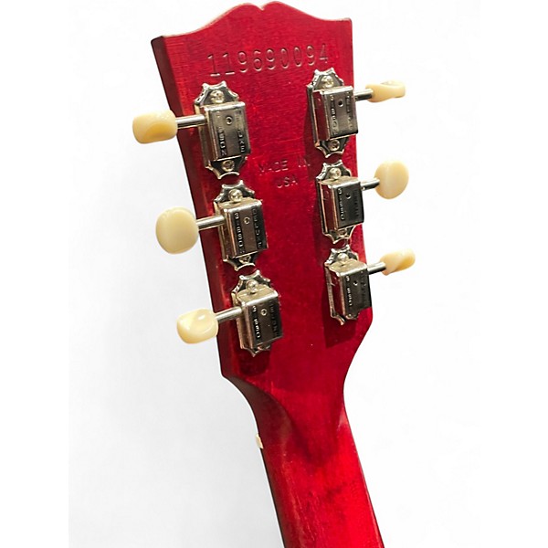 Used Gibson Les Paul Junior TRIBUTE DC Wine Red Solid Body Electric Guitar