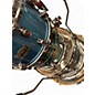 Used ddrum 4 Piece Dominion Maple Metallic Aqua Marine Drum Kit