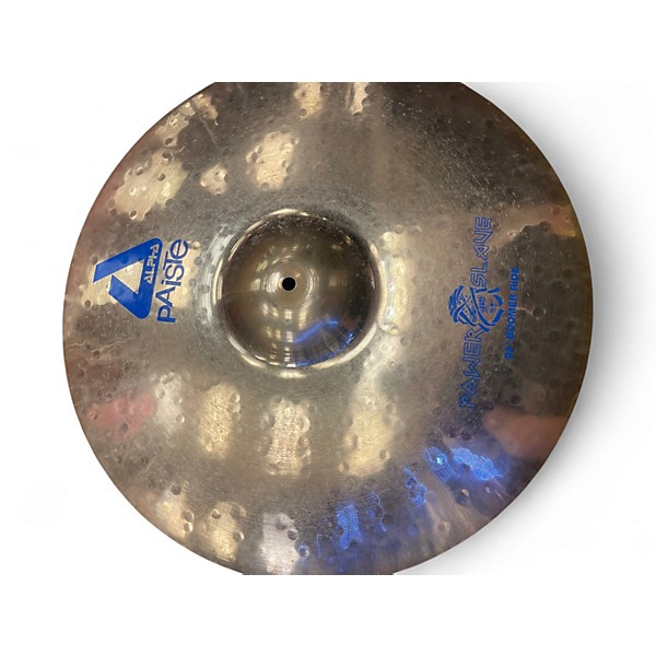 Used Paiste 22in Alpha Boomer Ride powerslave Cymbal