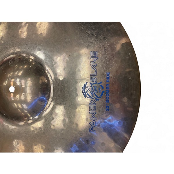 Used Paiste 22in Alpha Boomer Ride powerslave Cymbal