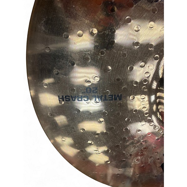 Used Paiste 20in alpha rock crash  Cymbal