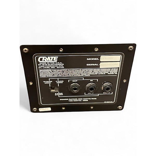 Used Crate GX412SV 4x12 Guitar Cabinet